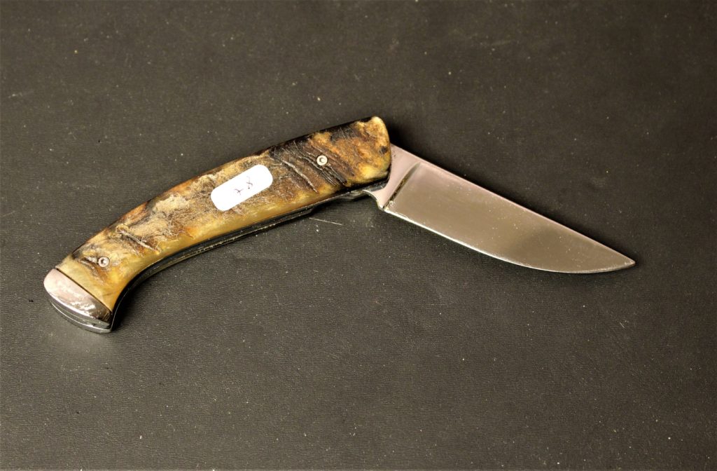 Couteau pliant Damas de fabrication française – Atelier 1515